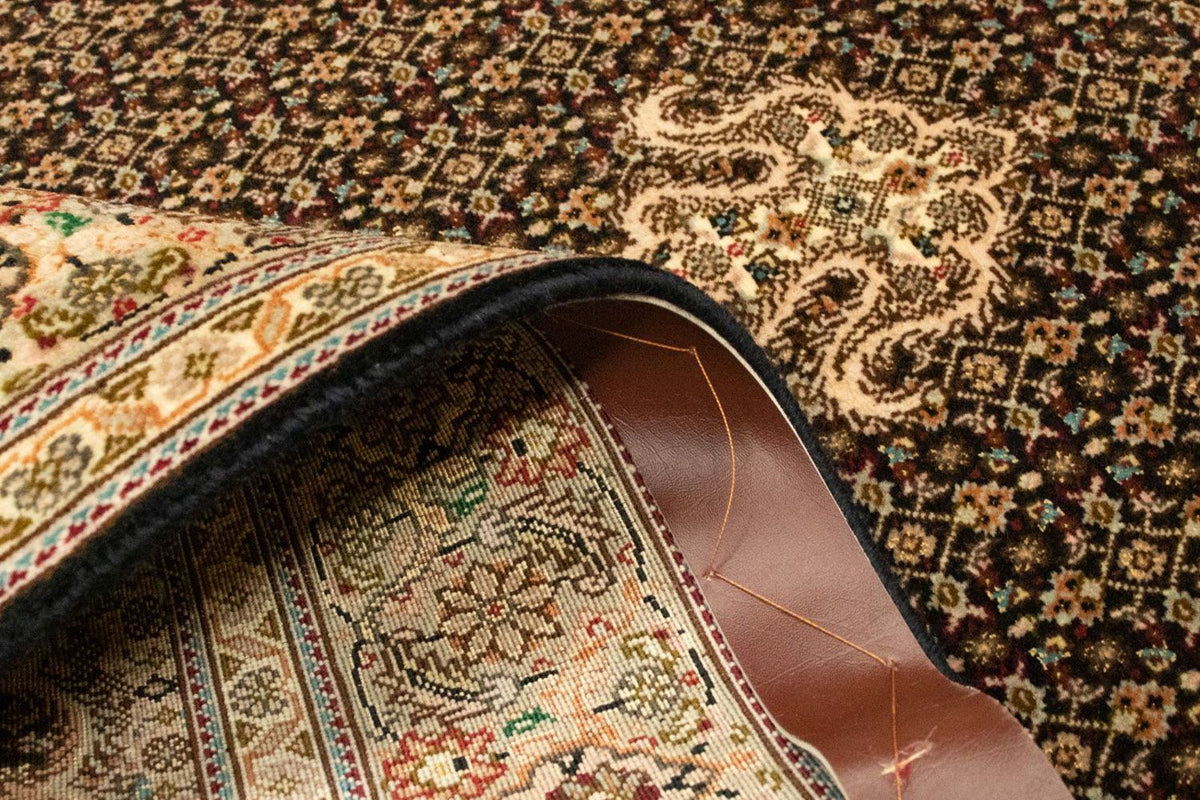 Dywan perski - Tabriz - Królewski - 162 x 100 cm - czarny