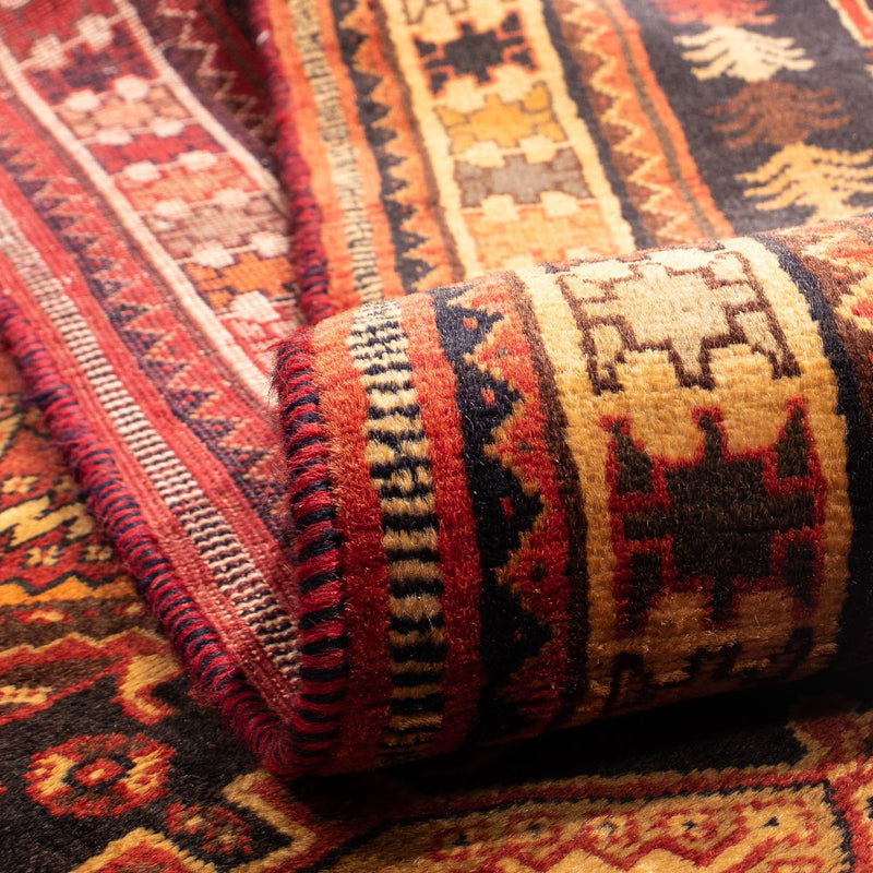 Perski dywan - Nomadyczny - 290 x 186 cm - ciemna czerwień