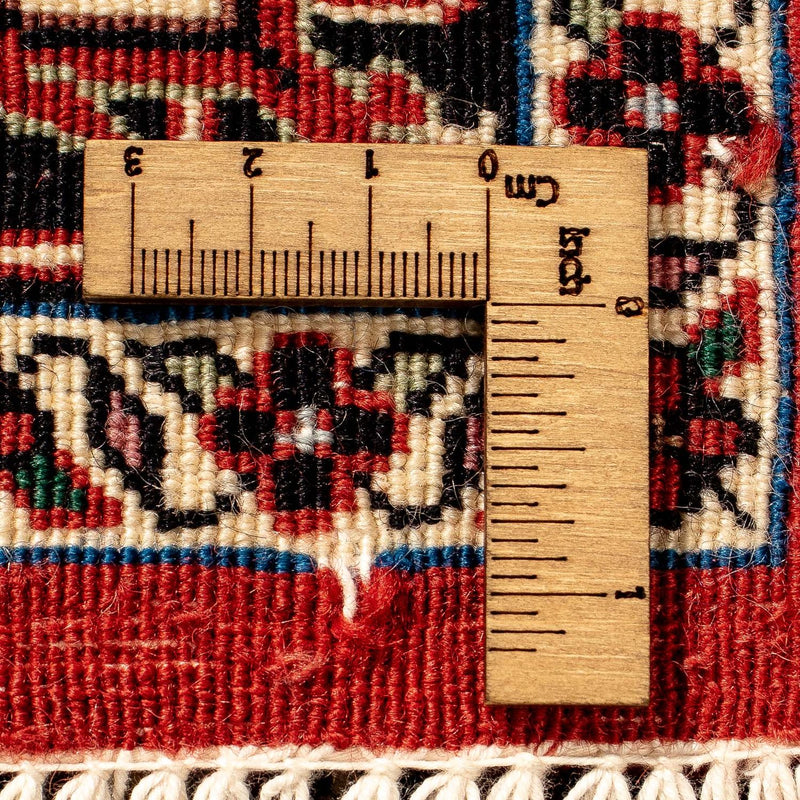 Biegacz Dywan perski - Bijar - 318 x 83 cm - ciemna czerwień