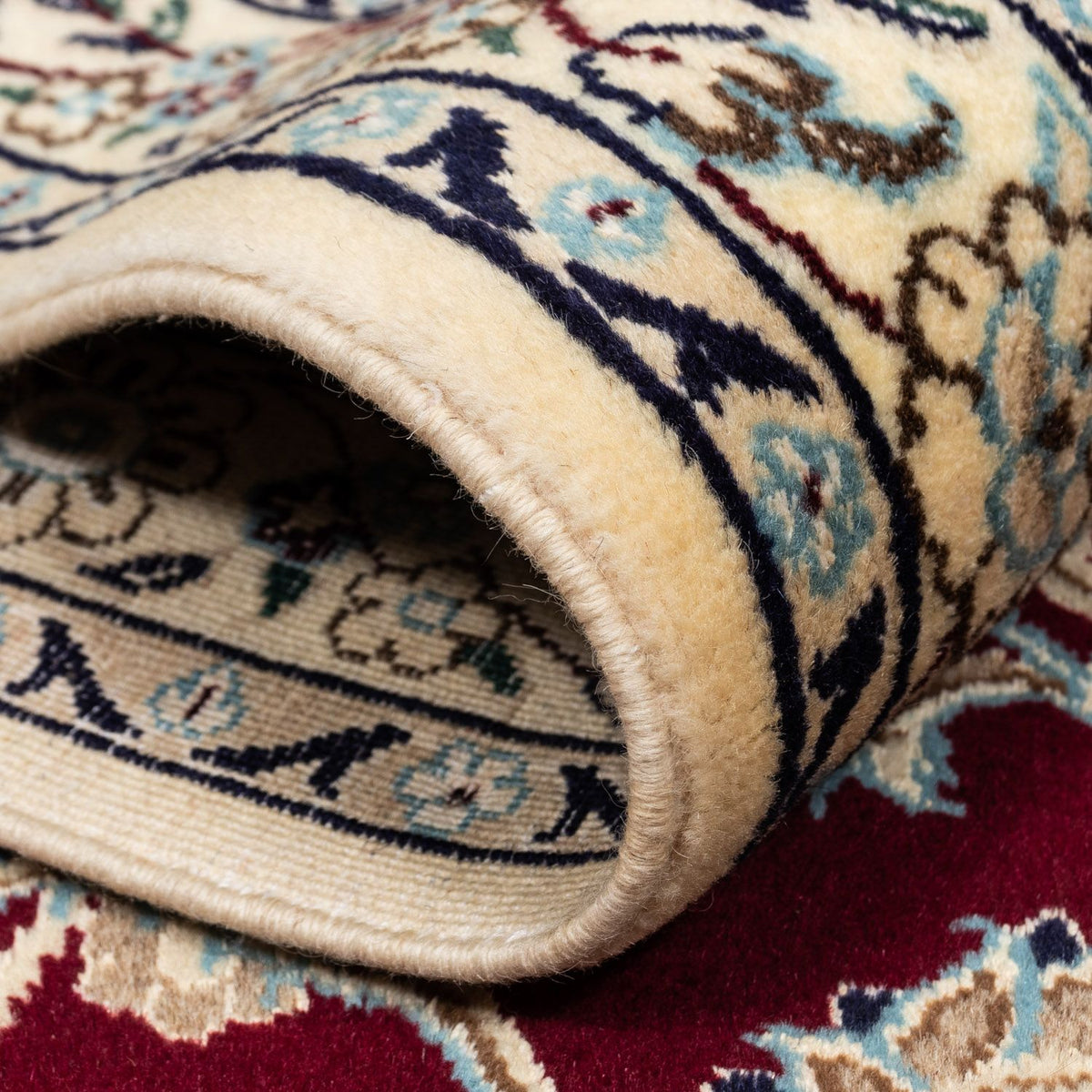 Dywan perski - Nain - Królewski - 355 x 248 cm - czarny