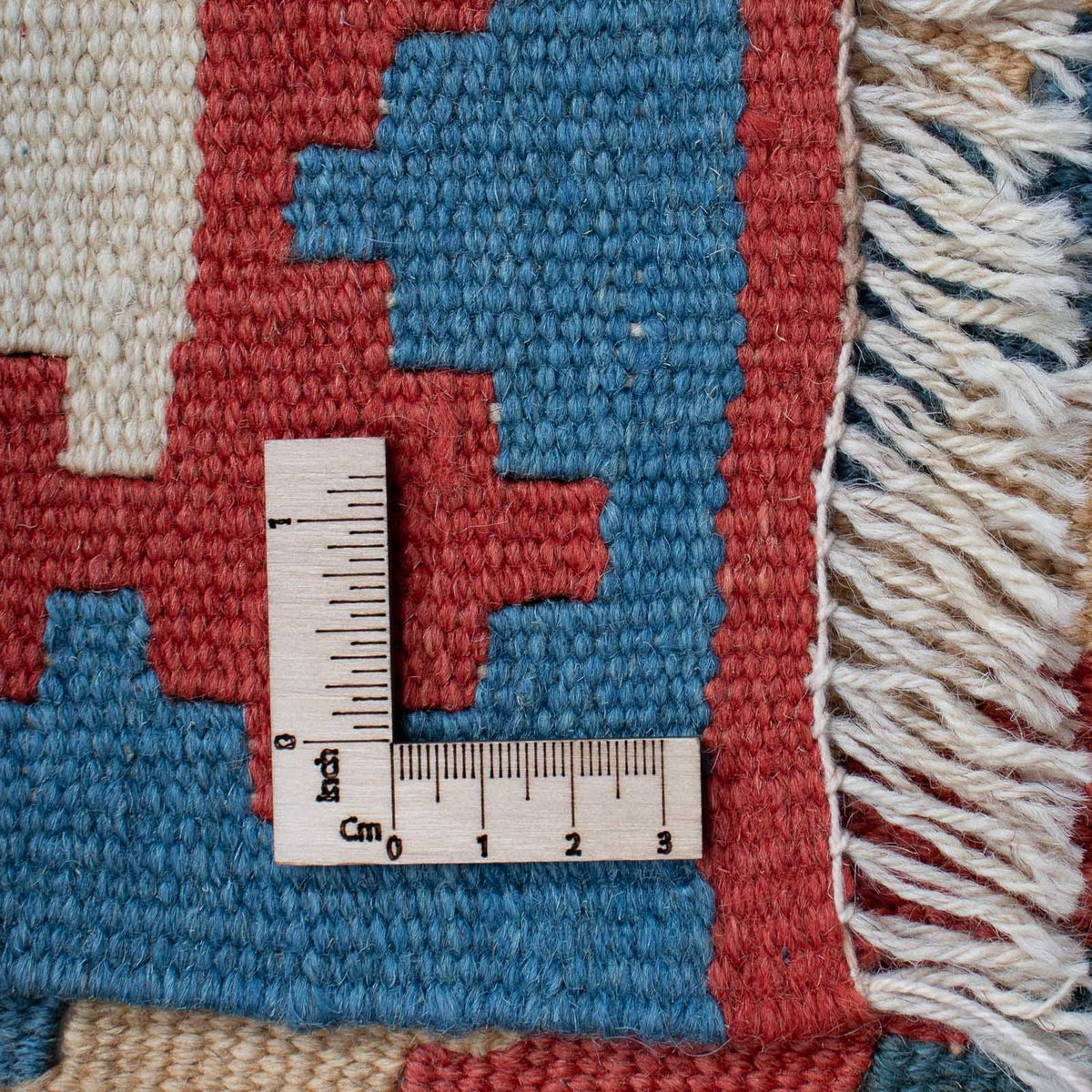 Dywan Kelim - Orientalny - 183 x 124 cm - niebieski