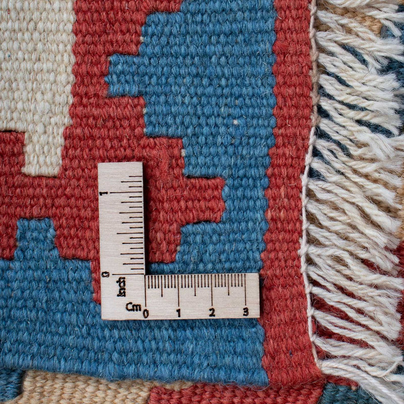 Dywan Kelim - Orientalny - 183 x 124 cm - niebieski