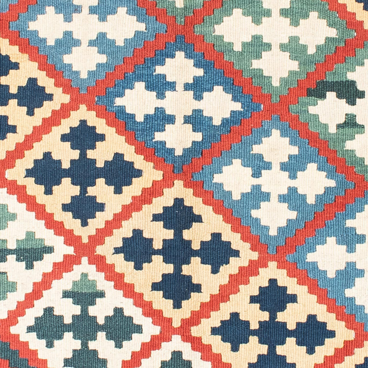 Dywan Kelim - Orientalny - 175 x 124 cm - niebieski