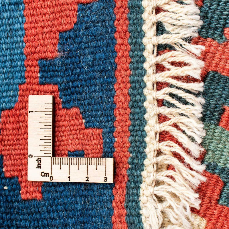 Dywan Kelim - Orientalny - 175 x 124 cm - niebieski