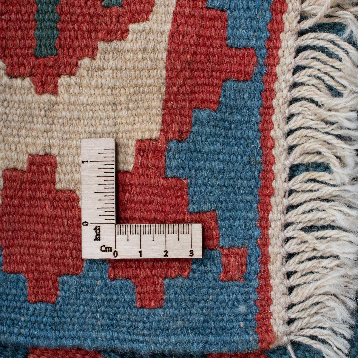 Dywan Kelim - Orientalny - 170 x 117 cm - niebieski