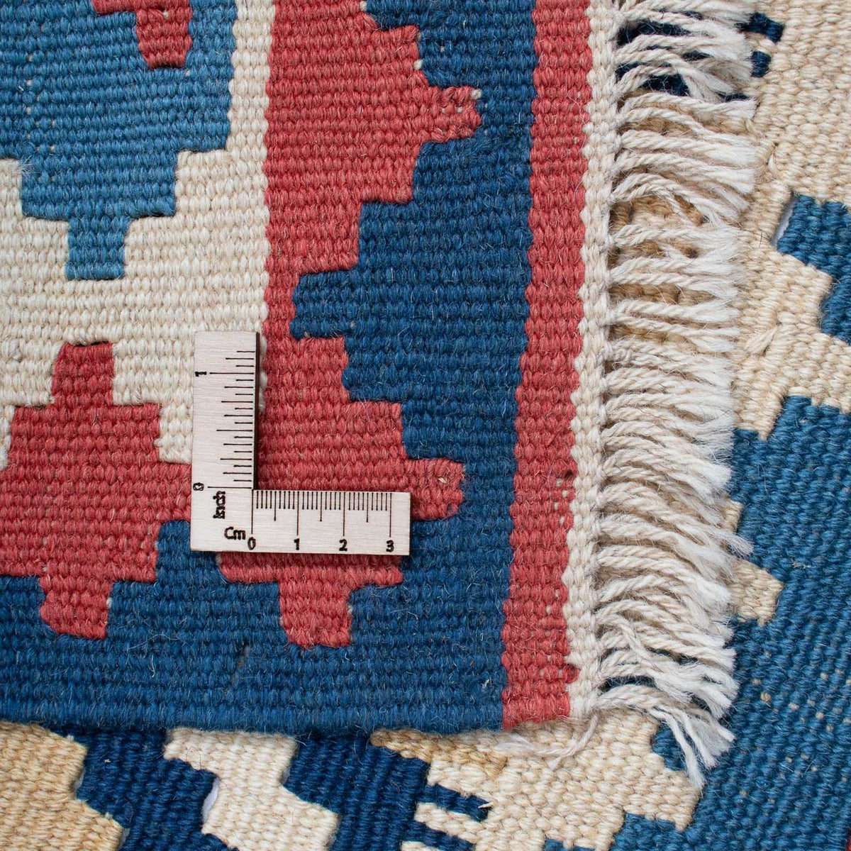 Dywan Kelim - Orientalny - 174 x 115 cm - niebieski