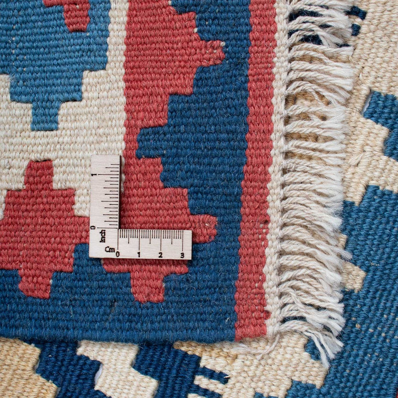 Dywan Kelim - Orientalny - 174 x 115 cm - niebieski