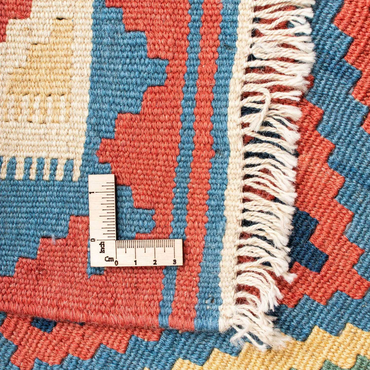 Dywan Kelim - Orientalny - 173 x 130 cm - niebieski