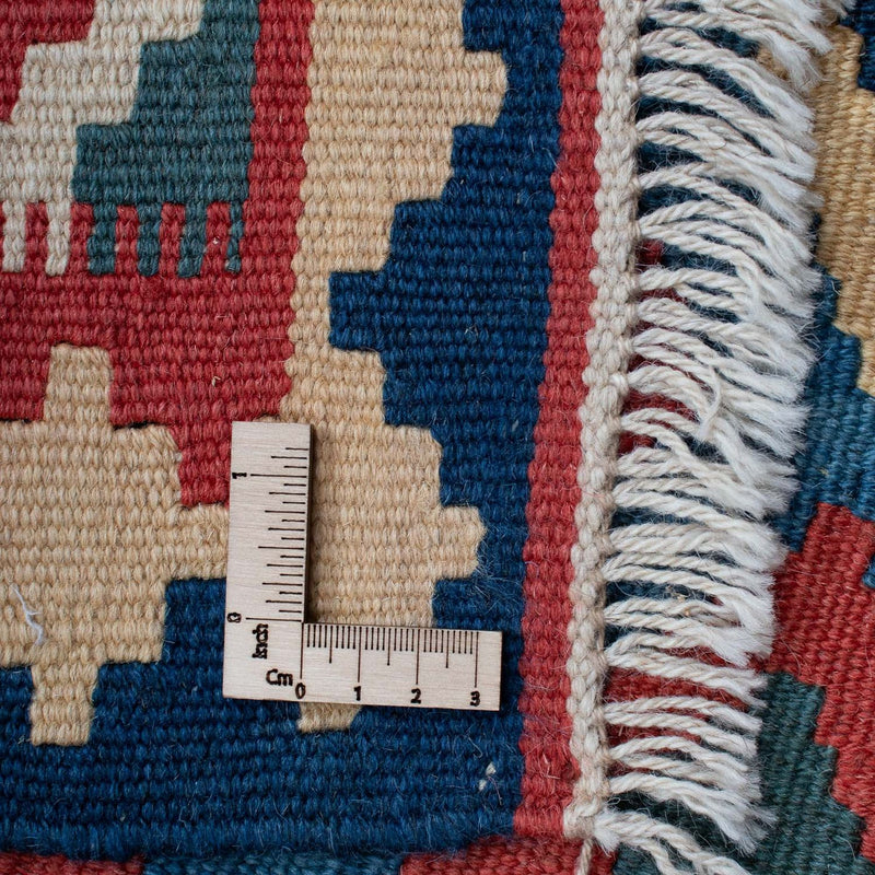 Dywan Kelim - Orientalny - 183 x 123 cm - niebieski