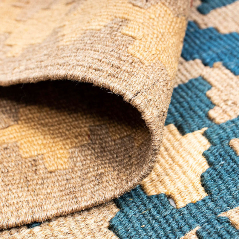 Dywan Kelim - Orientalny - 152 x 100 cm - niebieski