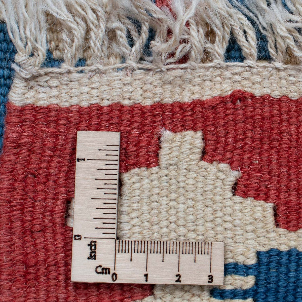 Dywan Kelim - Orientalny - 167 x 113 cm - niebieski