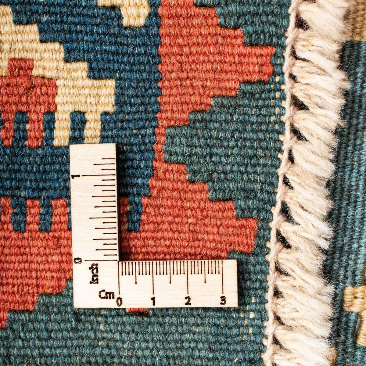 Dywan Kelim - Orientalny - 156 x 105 cm - rdza