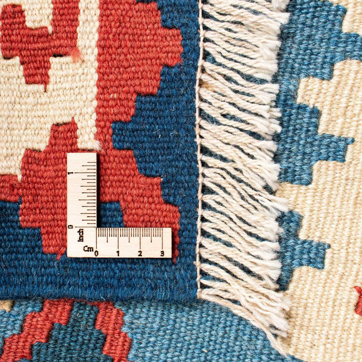 Dywan Kelim - Orientalny - 183 x 116 cm - turkusowy