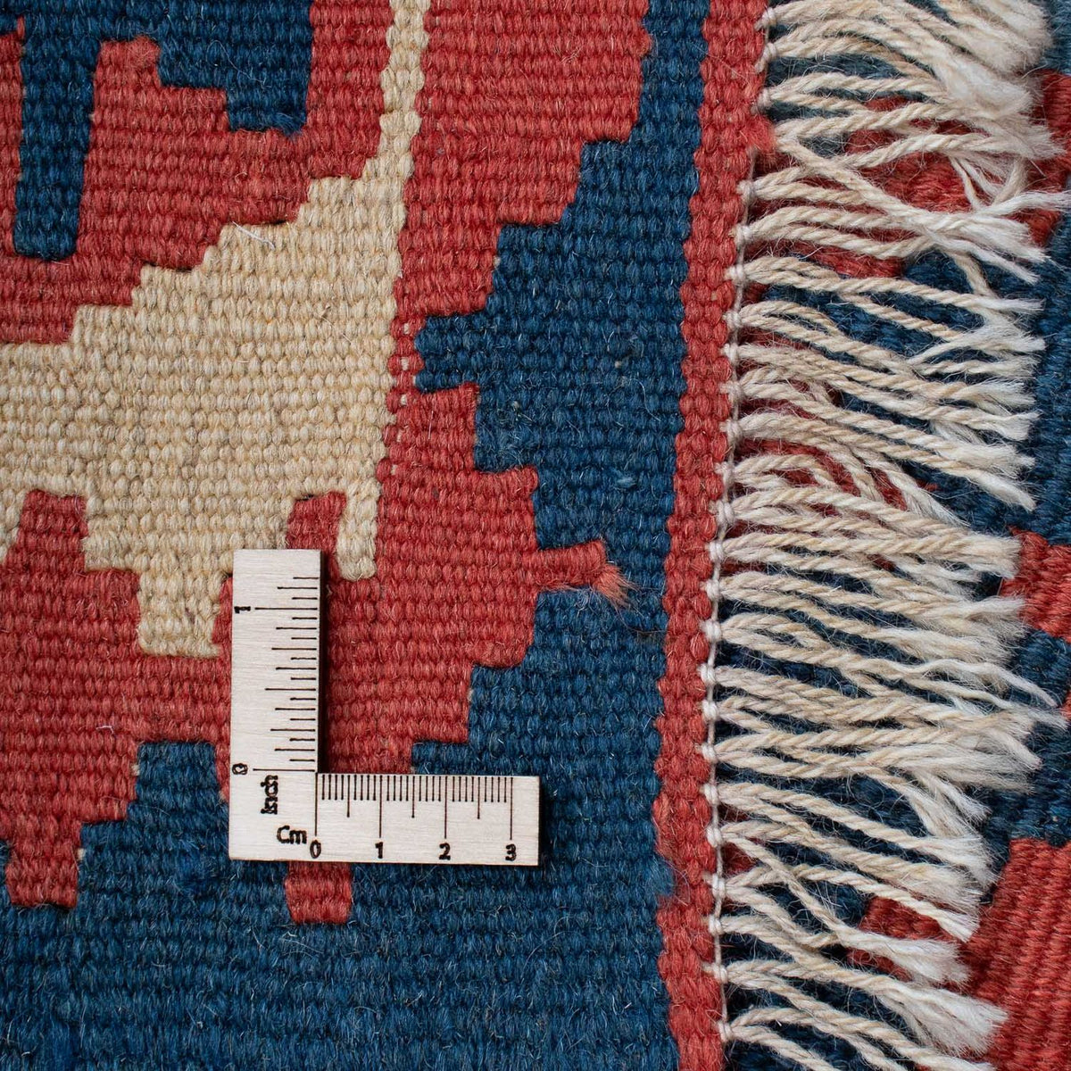 Dywan Kelim - Orientalny - 171 x 118 cm - niebieski