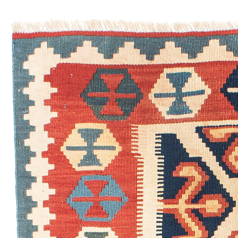 Dywan Kelim - Orientalny - 152 x 110 cm - czerwony