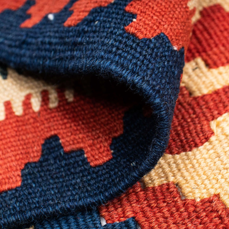 Dywan Kelim - Orientalny - 160 x 112 cm - czerwony