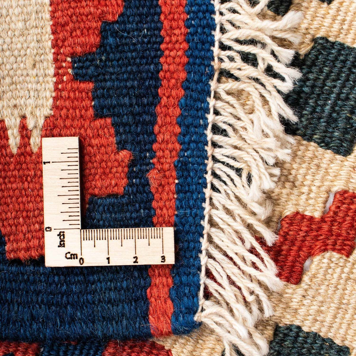 Dywan Kelim - Orientalny - 160 x 112 cm - czerwony