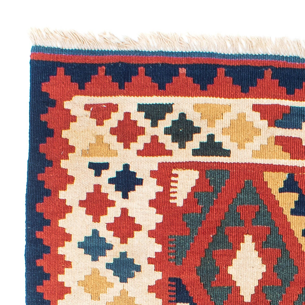 Dywan Kelim - Orientalny - 145 x 100 cm - czerwony