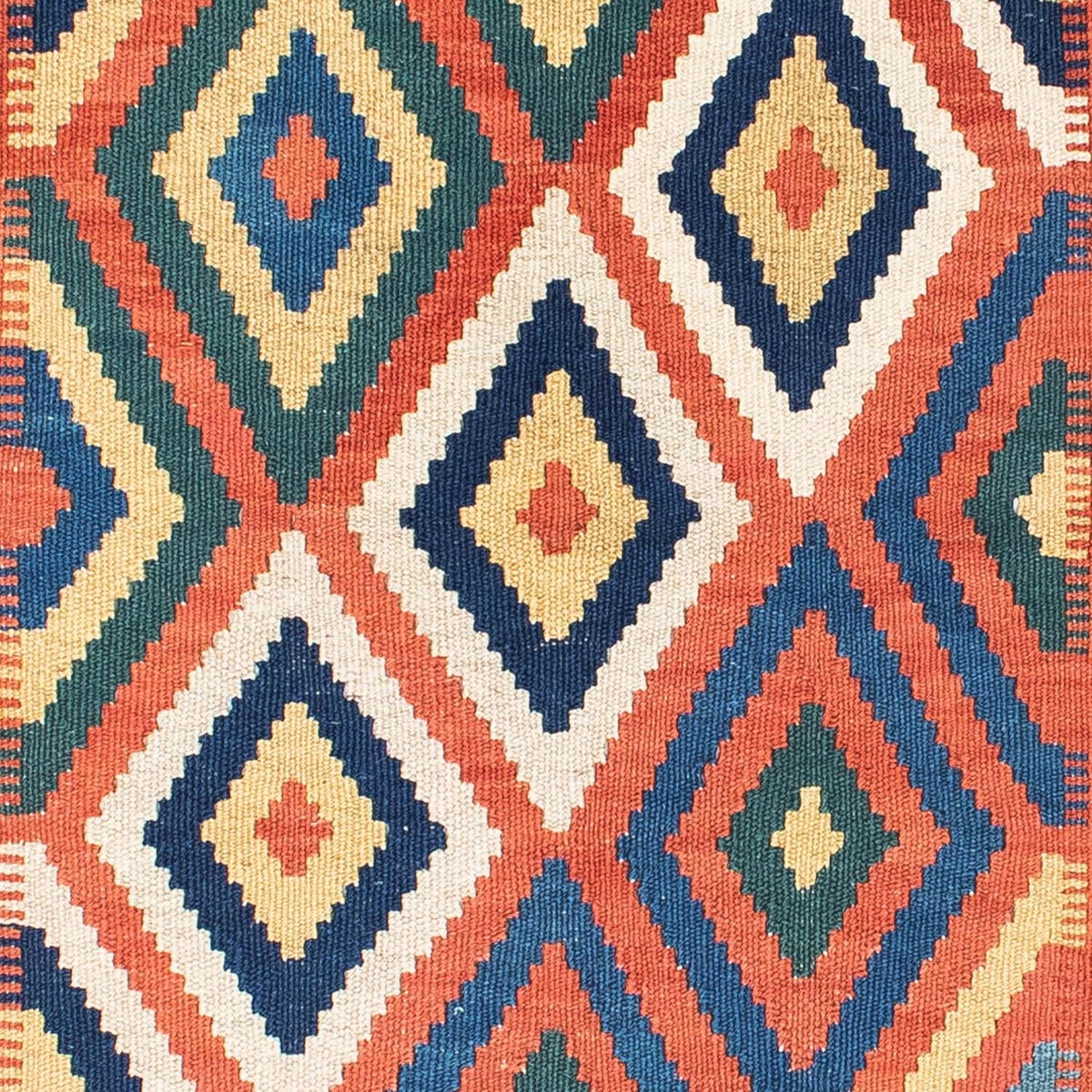 Dywan Kelim - Orientalny - 163 x 103 cm - rdza