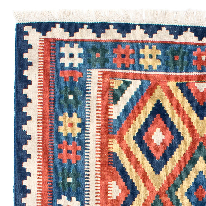 Dywan Kelim - Orientalny - 163 x 103 cm - rdza