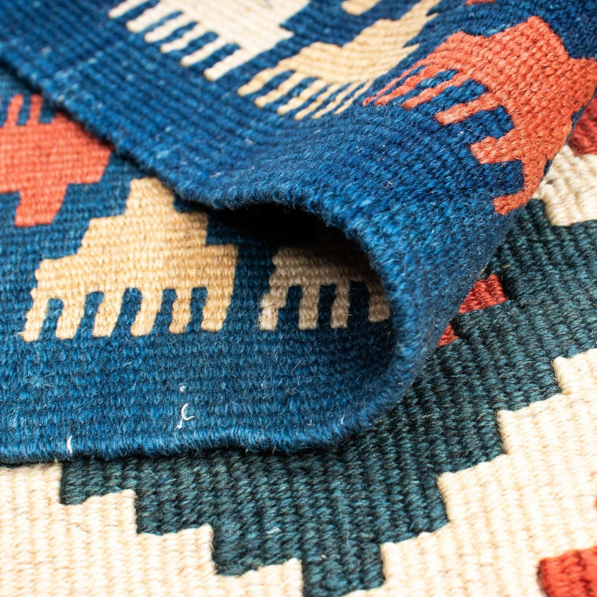 Dywan Kelim - Orientalny - 156 x 98 cm - czerwony