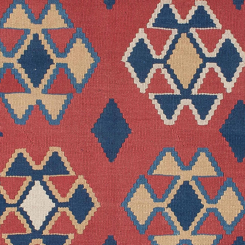 Dywan Kelim - Orientalny - 180 x 120 cm - ciemna czerwień