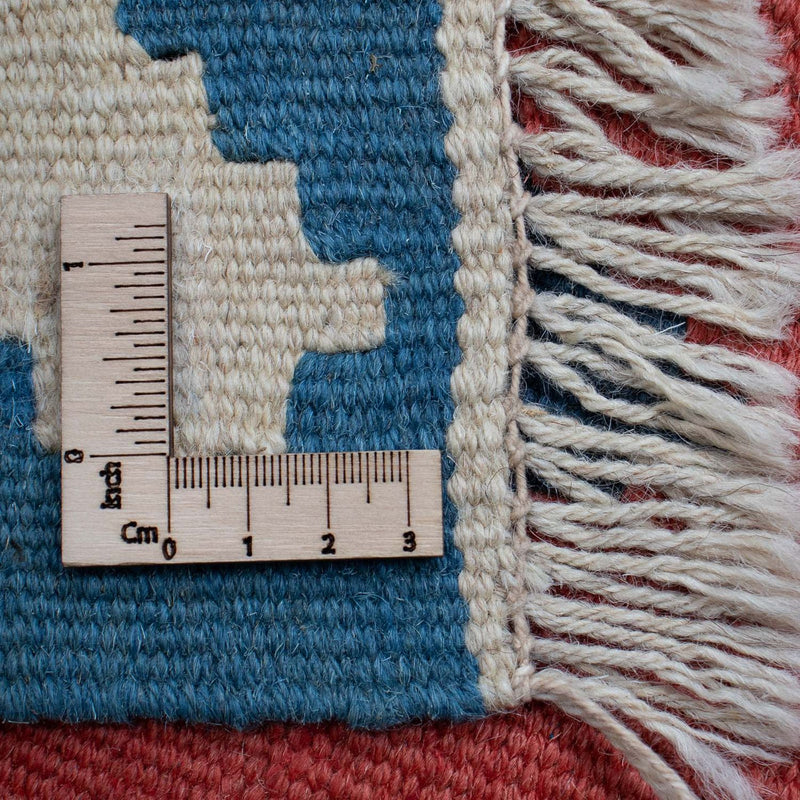 Dywan Kelim - Orientalny - 180 x 120 cm - ciemna czerwień