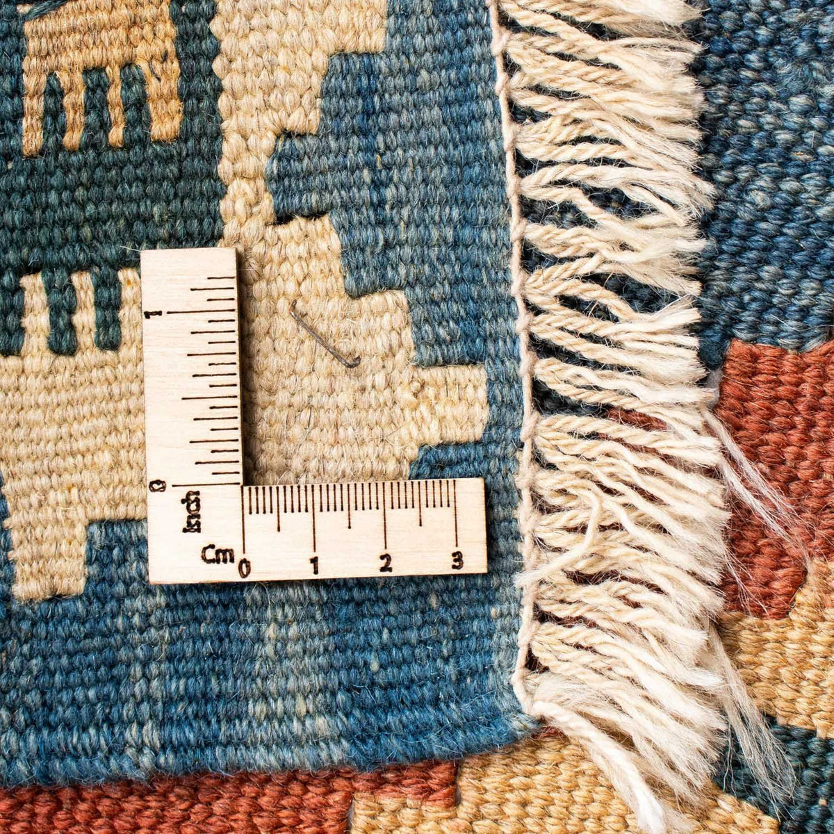 Dywan Kelim - Orientalny - 156 x 98 cm - rdza