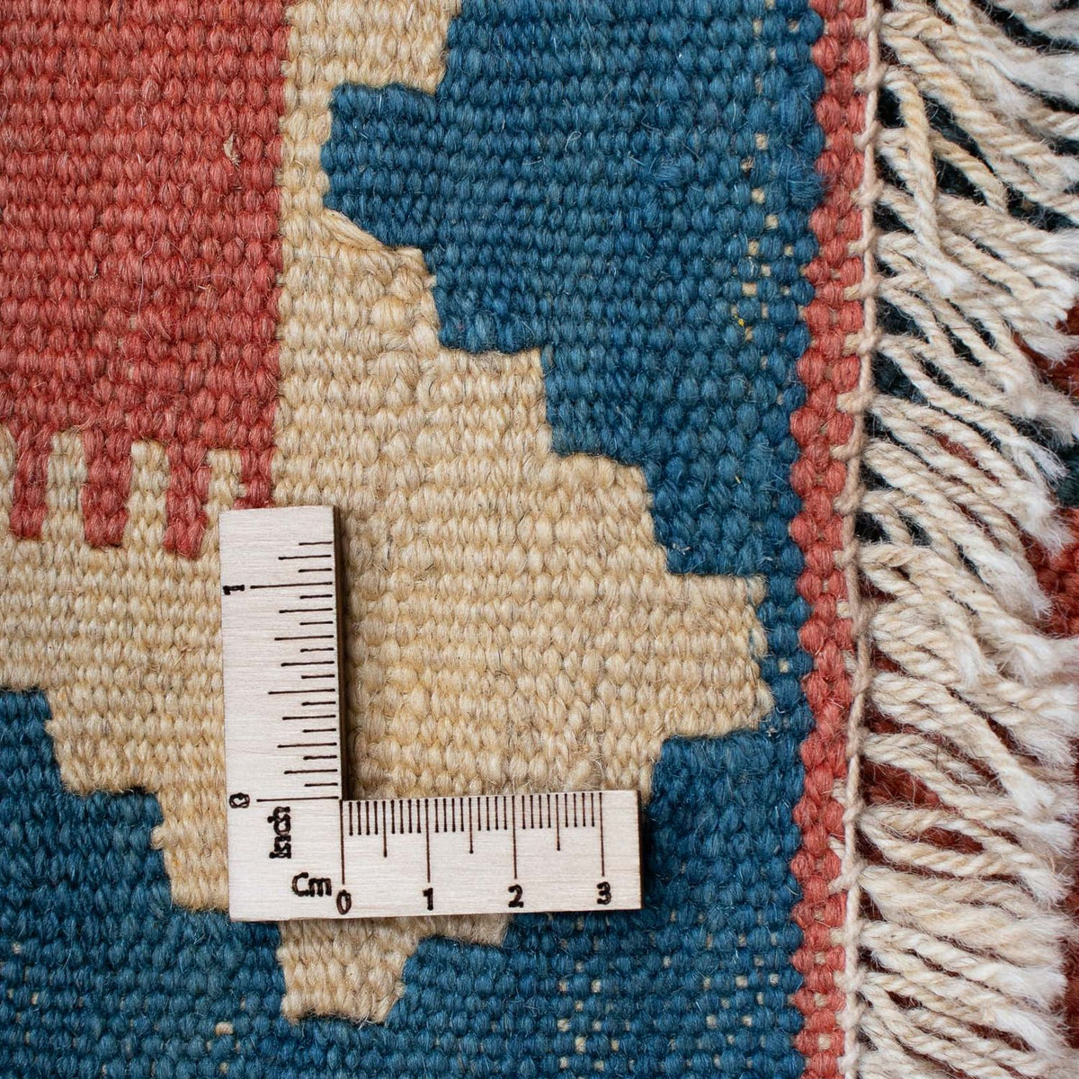 Dywan Kelim - Orientalny - 150 x 108 cm - rdza