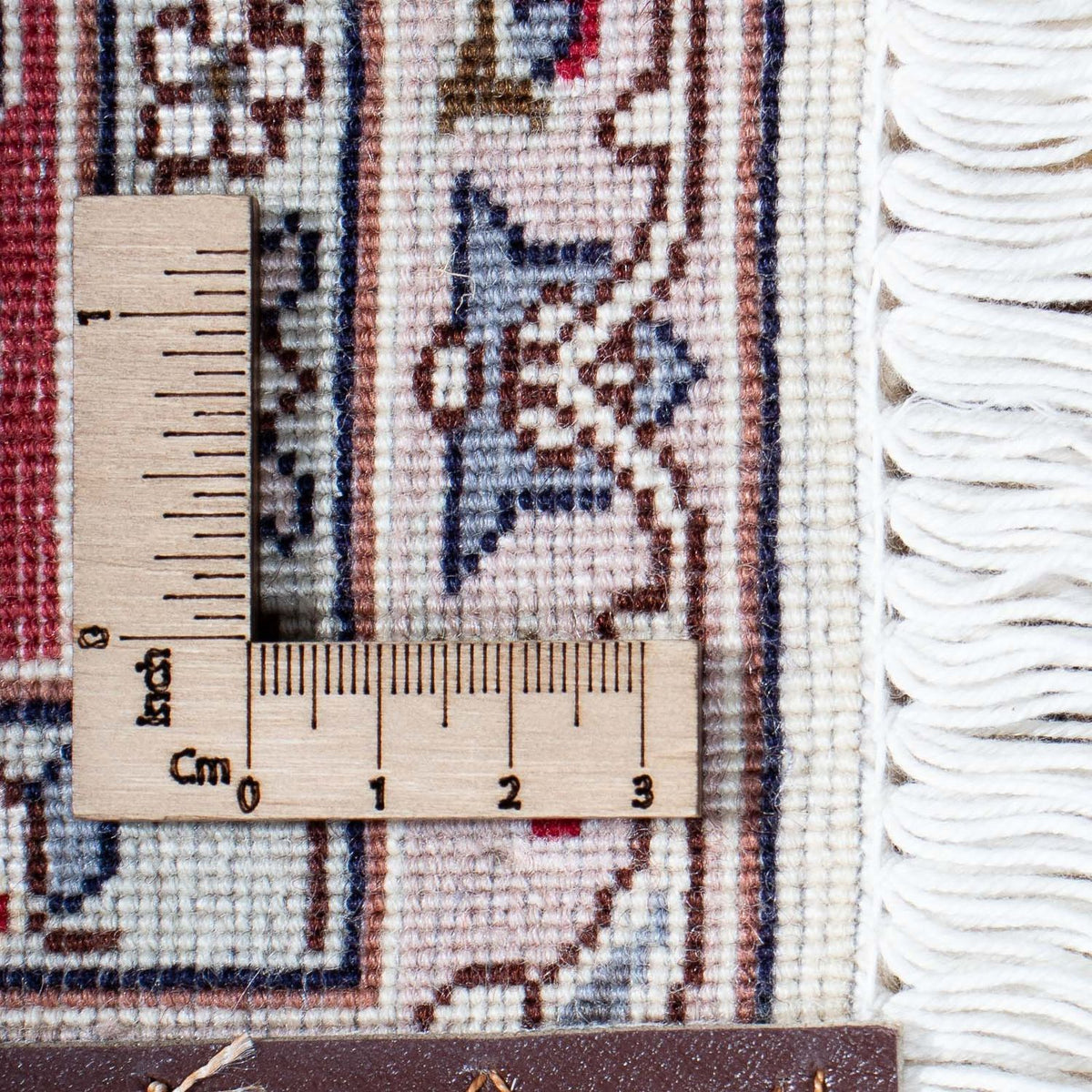 Dywan perski - Tabriz - Królewski - 204 x 151 cm - beżowy