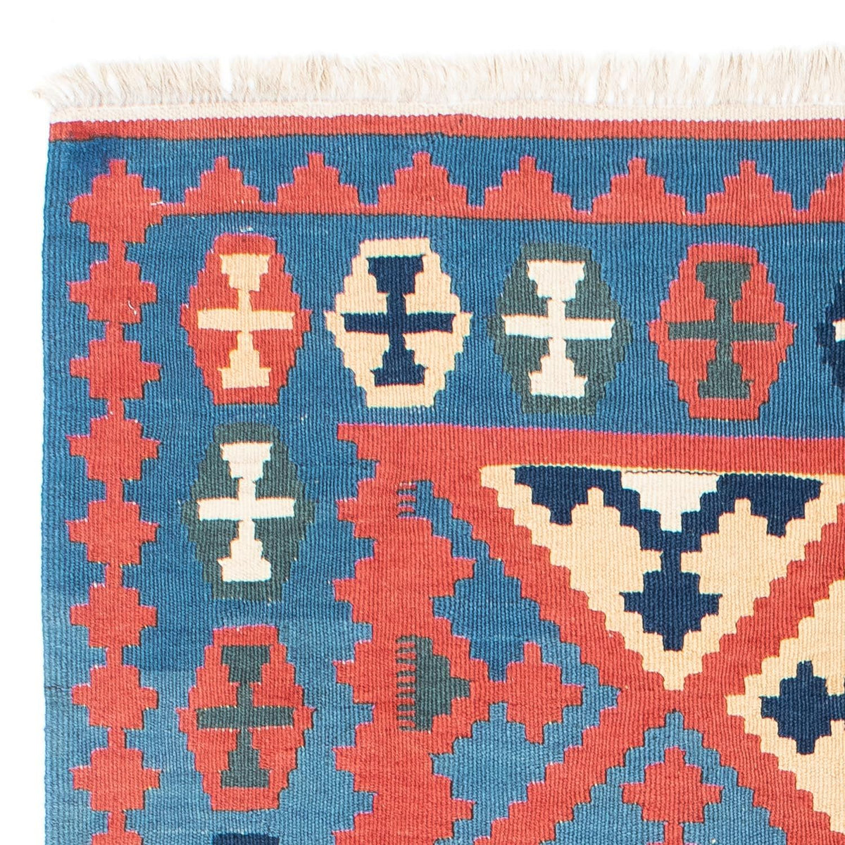 Dywan Kelim - Orientalny - 173 x 125 cm - czerwony