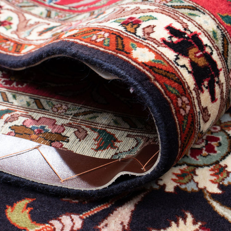 Dywan perski - Tabriz - Królewski - 301 x 250 cm - ciemnoniebieski