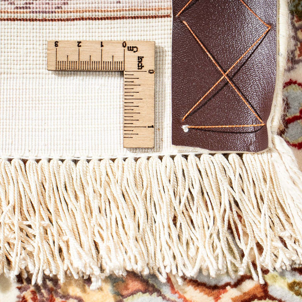 Dywan perski - Tabriz - Królewski - 212 x 150 cm - beżowy