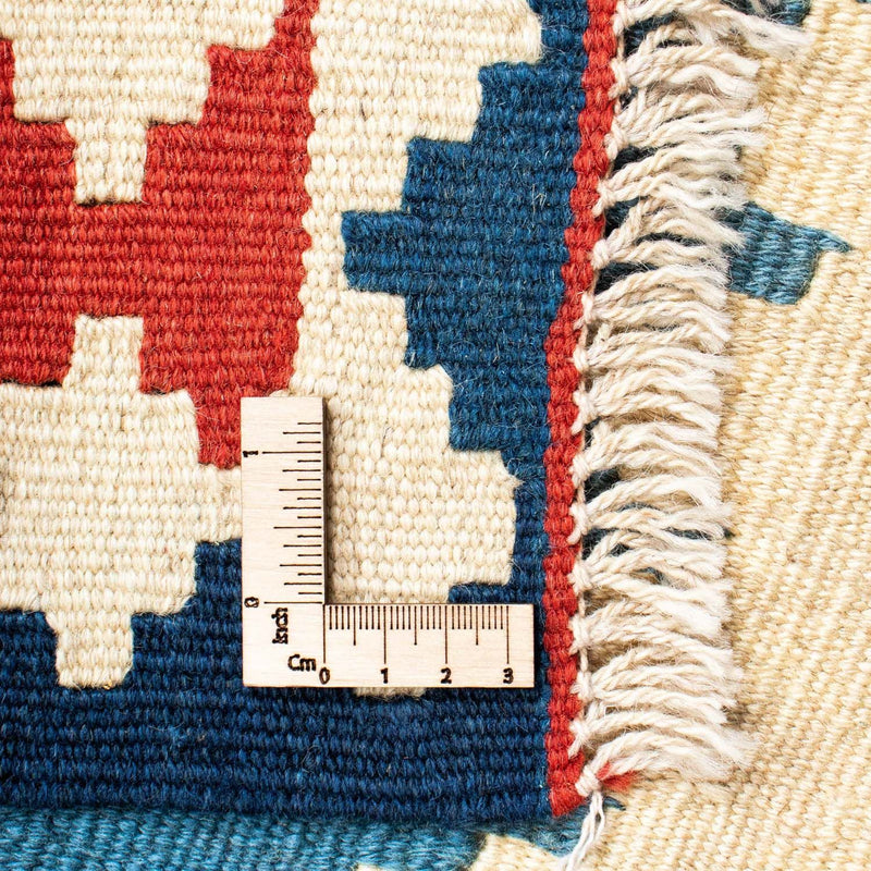 Dywan Kelim - Orientalny - 168 x 122 cm - niebieski