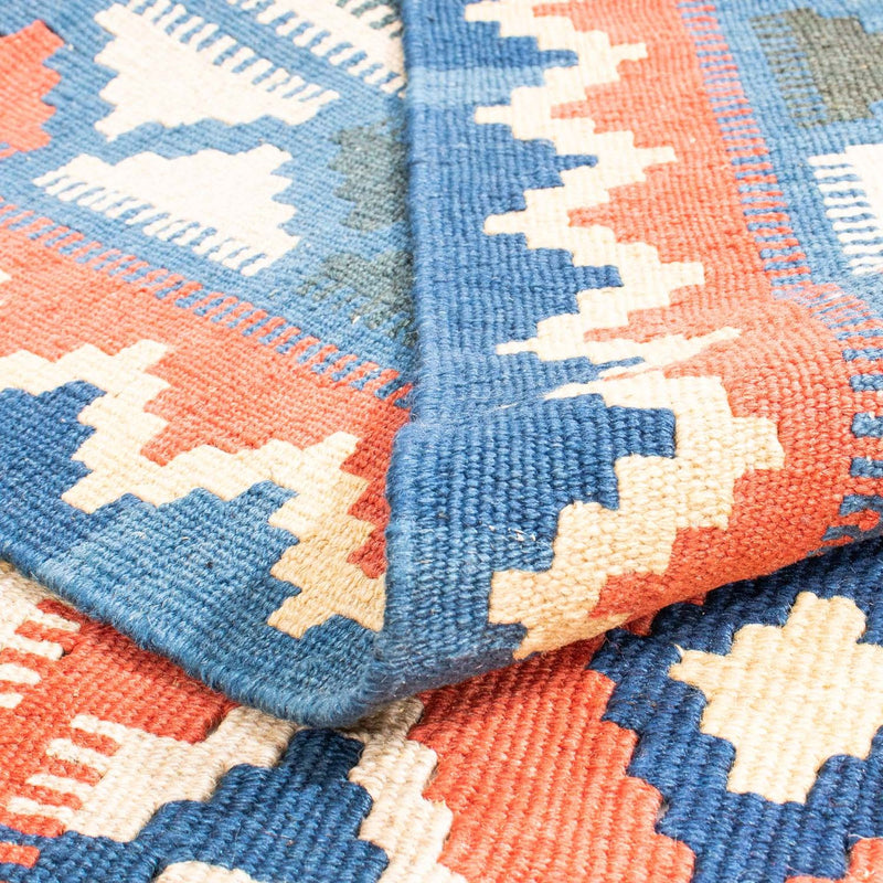 Dywan Kelim - Orientalny - 400 x 293 cm - ciemna czerwień