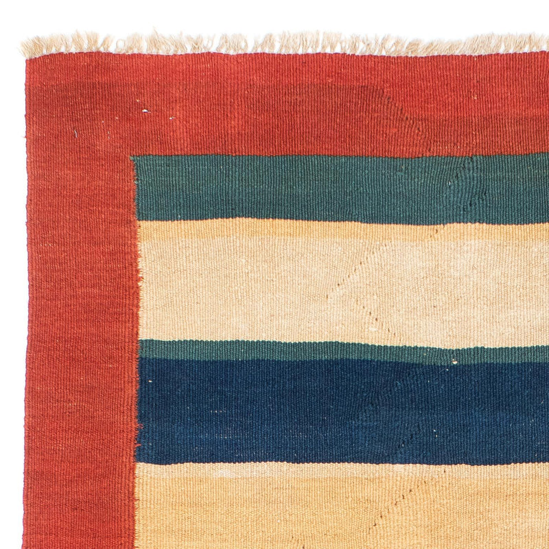 Dywan Kelim - Orientalny - 198 x 152 cm - czerwony