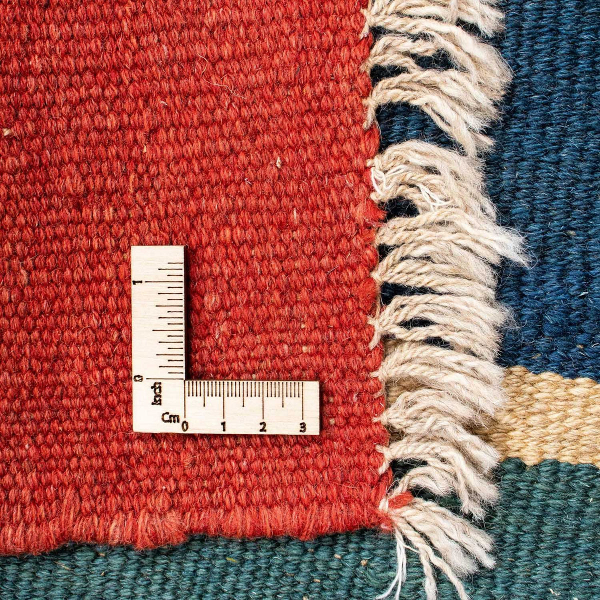 Dywan Kelim - Orientalny - 198 x 152 cm - czerwony