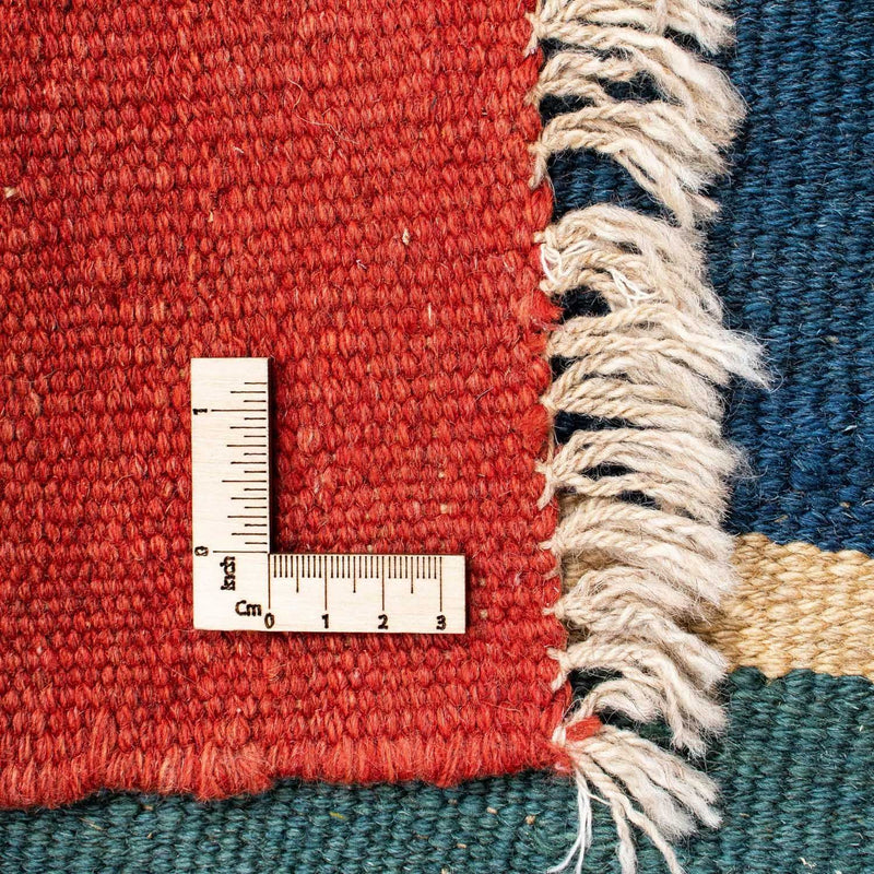 Dywan Kelim - Orientalny - 198 x 152 cm - czerwony