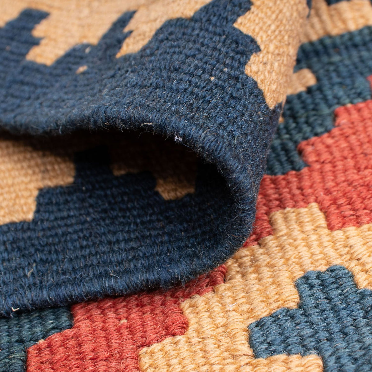 Dywan Kelim - Orientalny - 157 x 106 cm - wielokolorowy