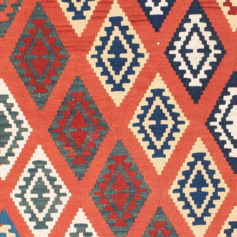 Dywan Kelim - Orientalny - 140 x 105 cm - czerwony