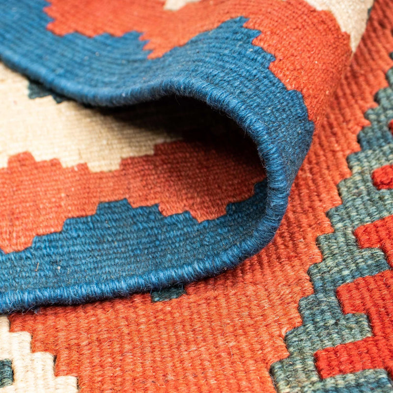 Dywan Kelim - Orientalny - 140 x 105 cm - czerwony