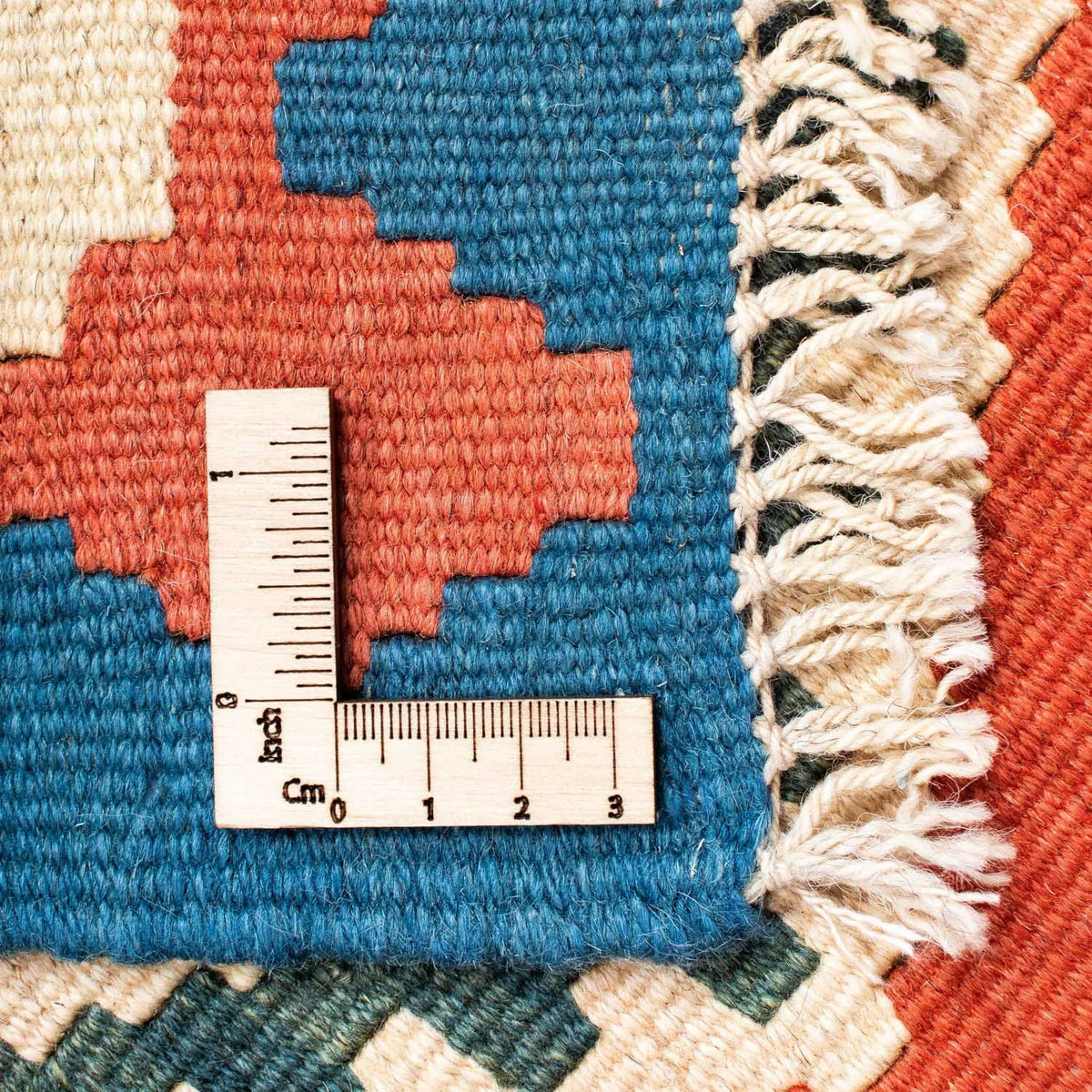 Dywan Kelim - Orientalny - 140 x 105 cm - czerwony