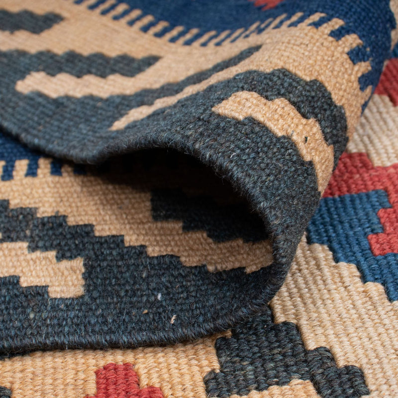 Dywan Kelim - Orientalny - 147 x 105 cm - wielokolorowy