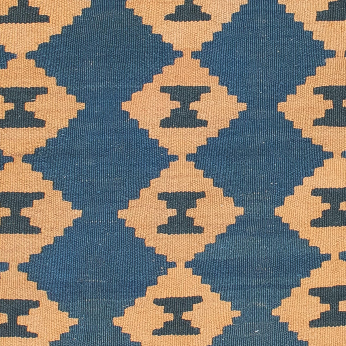 Dywan Kelim - Orientalny - 149 x 98 cm - niebieski