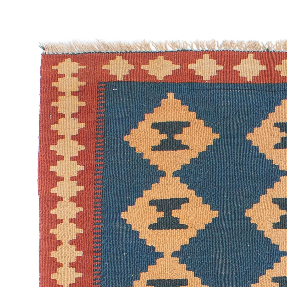 Dywan Kelim - Orientalny - 149 x 98 cm - niebieski