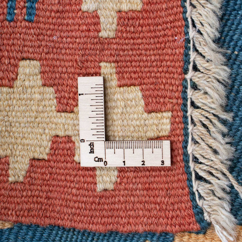 Dywan Kelim - Orientalny - 149 x 98 cm - niebieski