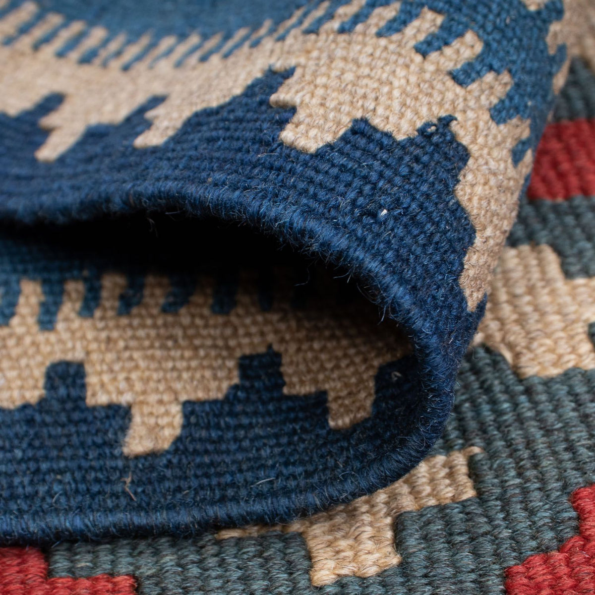 Dywan Kelim - Orientalny - 150 x 102 cm - wielokolorowy