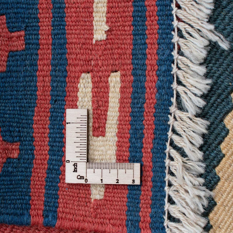 Dywan Kelim - Orientalny - 150 x 97 cm - ciemna czerwień