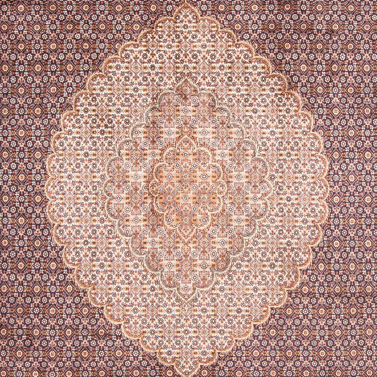 Dywan perski - Tabriz - 300 x 198 cm - ciemnoniebieski