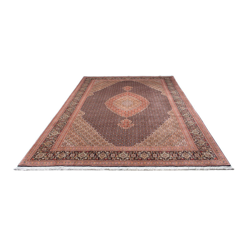 Dywan perski - Tabriz - 312 x 206 cm - ciemnoniebieski